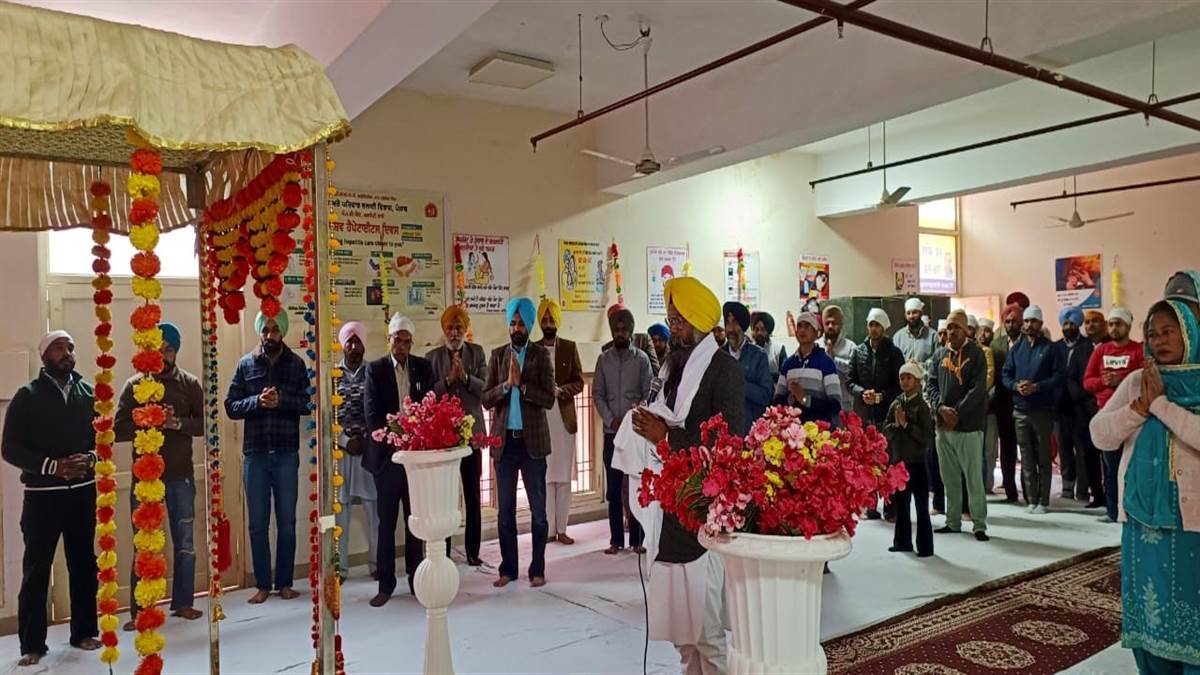 ਸਿਵਲ ਹਸਪਤਾਲ ’ਚ ਨਵੇਂ ਸਾਲ ਮੌਕੇ ਸ੍ਰੀ ਸੁਖਮਨੀ ਸਾਹਿਬ ਦੇ ਭੋਗ ਪਾਏ