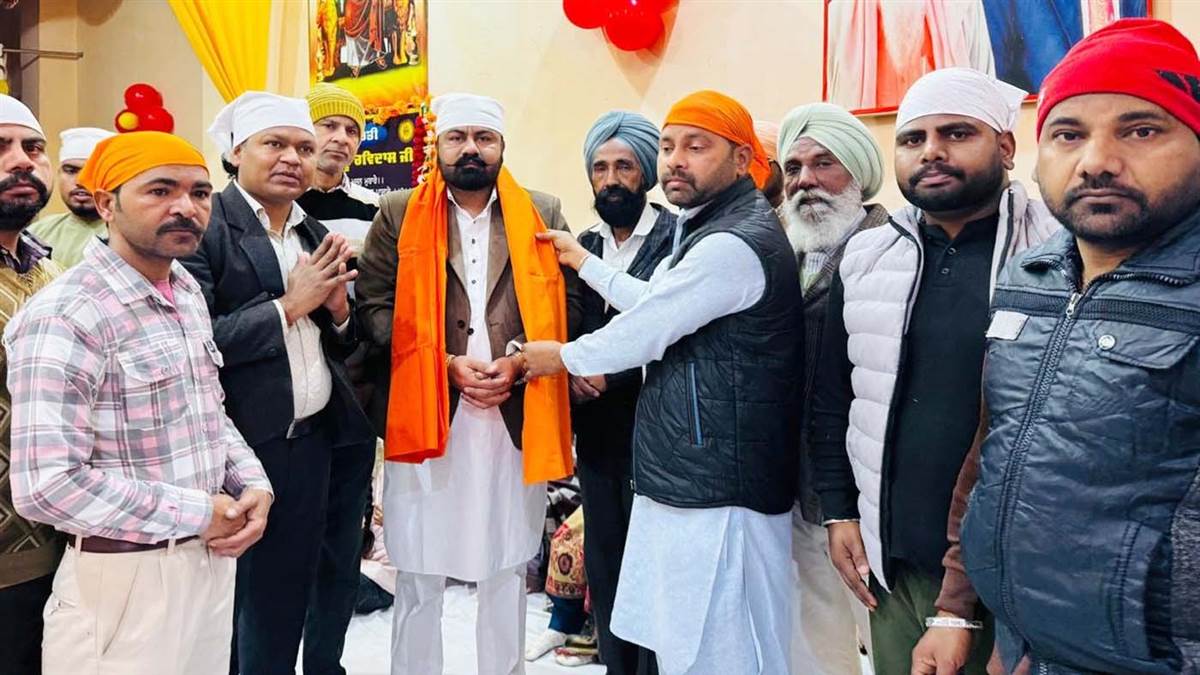 ਗੁਰੂ ਰਵਿਦਾਸ ਜੀ ਦਾ ਪ੍ਰਕਾਸ਼ ਪੁਰਬ ਮਨਾਇਆ