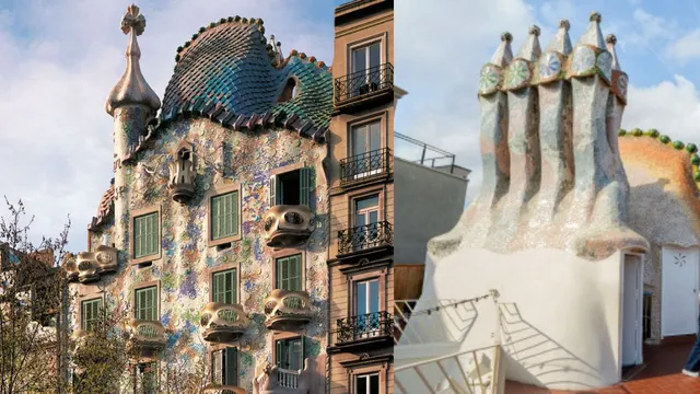 ਡਰੈਗਨ ਦੀ ਪਿੱਠ ਵਰਗੀ ਛੱਤ ਤੇ ਹੱਡੀਆਂ ਵਰਗੇ ਖੰਭੇ, ਦੁਨੀਆ ਦੀ ਸਭ ਤੋਂ ਅਨੋਖੀ ਇਮਾਰਤ ਹੈ ਸਪੇਨ ਦਾ 'ਕਾਸਾ ਬਤਲੋ'