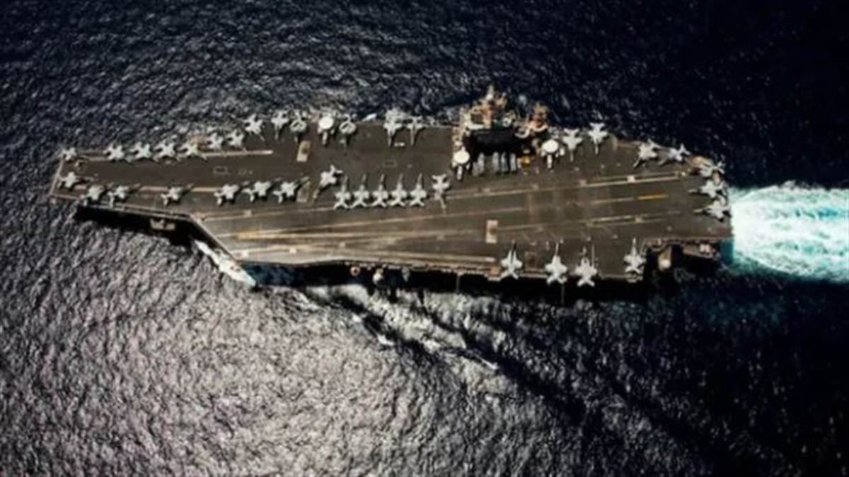 Isreal-Iran Conflict : ਈਰਾਨ ਦਾ ਵੱਡਾ ਦਾਅਵਾ, ਅਮਰੀਕੀ ਜਹਾਜ਼ ਵਾਹਕ ਬੇੜੇ USS ਅਬ੍ਰਾਹਮ ਲਿੰਕਨ 'ਤੇ ਚਾਰ ਮਿਜ਼ਾਈਲਾਂ ਨਾਲ ਕੀਤਾ ਹਮਲਾ