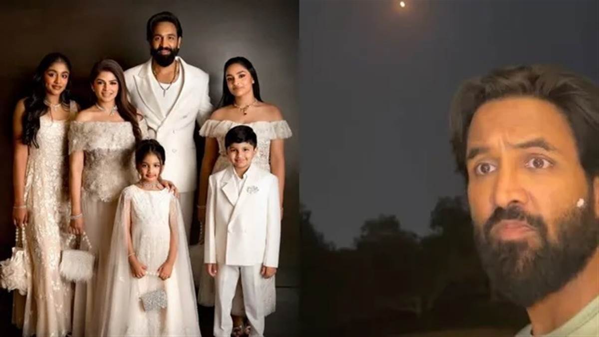 ਦੁਬਈ ’ਚ ਮਿਜ਼ਾਈਲਾਂ ਦੇ ਧਮਾਕਿਆਂ ਨਾਲ ਹਿੱਲਿਆ Vishnu Manchu ਦਾ ਘਰ, ਡਰੀ 7 ਸਾਲ ਦੀ ਬੇਟੀ; US-ਈਰਾਨ ਟਕਰਾਅ ਦਰਮਿਆਨ ਵੀਡੀਓ ਜਾਰੀ