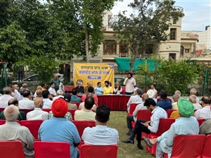 'ਸੰਵਾਦ ਪ੍ਰੋਗਰਾਮ' ਵਿਧਾਇਕ ਕੋਹਲੀ ਤੇ ਮੇਅਰ ਨੇ ਲੋਕਾਂ ਨਾਲ ਕੀਤਾ ਰਾਬਤਾ