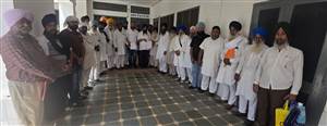 ਨੰਬਰਦਾਰ ਯੂਨੀਅਨ ਨੇ  ਕੀਤੀ ਮਹੀਨਾਵਾਰ ਮੀਟਿੰਗ