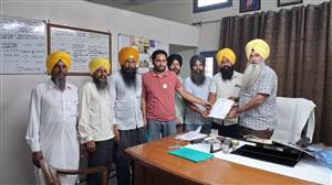 ਜਲ ਸਪਲਾਈ ਕੰਟਰੈਕਟ ਵਰਕਰ ਯੂਨੀਅਨ ਨੇ ਸੌਂਪਿਆ ਮੰਗ ਪੱਤਰ