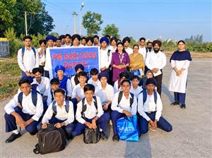 ਪੀਐੱਮ ਸ਼੍ਰੀ ਸਰਕਾਰੀ ਸਕੂਲ ਦੇ ਵਿਦਿਆਰਥੀਆਂ ਵਲੋਂ ਵਿੱਦਿਅਕ ਦੌਰਾ