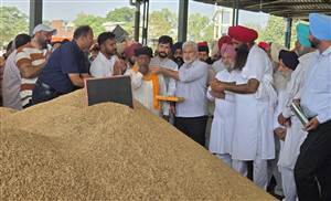ਕੈਬਨਿਟ ਮੰਤਰੀ ਕਟਾਰੂਚੱਕ ਨੇ ਬਟਾਲਾ ਦਾਣਾ ਮੰਡੀ ਤੋਂ ਝੋਨੇ ਦੀ ਸਰਕਾਰੀ ਖਰੀਦ ਸ਼ੁਰੂ ਕਰਵਾਈ