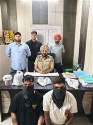 2 ਕਿੱਲੋ ਹੈਰੋਇਨ ਤੇ ਡੱਰਗ ਮਨੀ ਸਮੇਤ ਦੋ ਮੁਲਜ਼ਮ ਗ੍ਰਿਫ਼ਤਾਰ