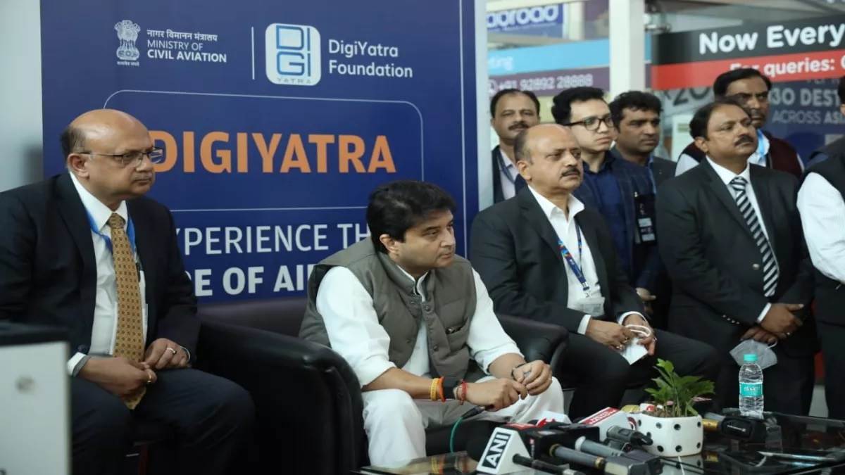 DigiYatra Now your boarding pass will be your face Aviation Minister Jyotiraditya Scindia launched DigiYatra app