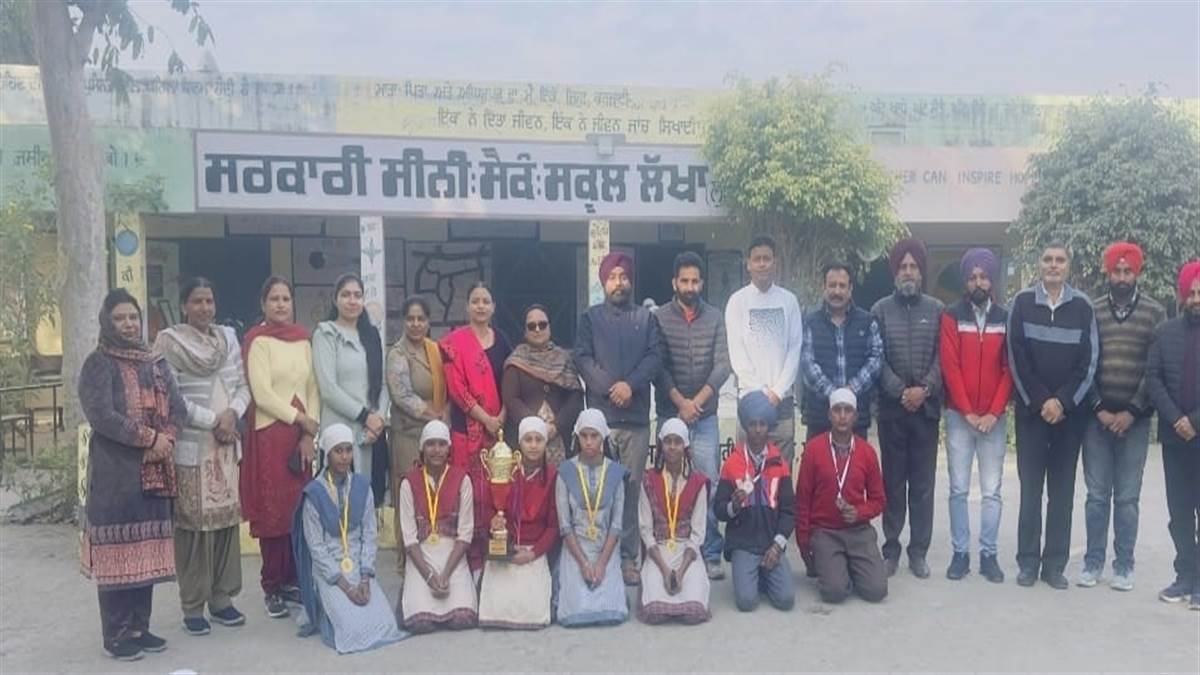 ਸਰਕਾਰੀ ਸਕੂਲ ਲੱਖਾ ਦੀ ਰੱਸਾਕਸ਼ੀ ਟੀਮ ਬਣੀ ਸਟੇਟ ਚੈਂਪੀਅਨ