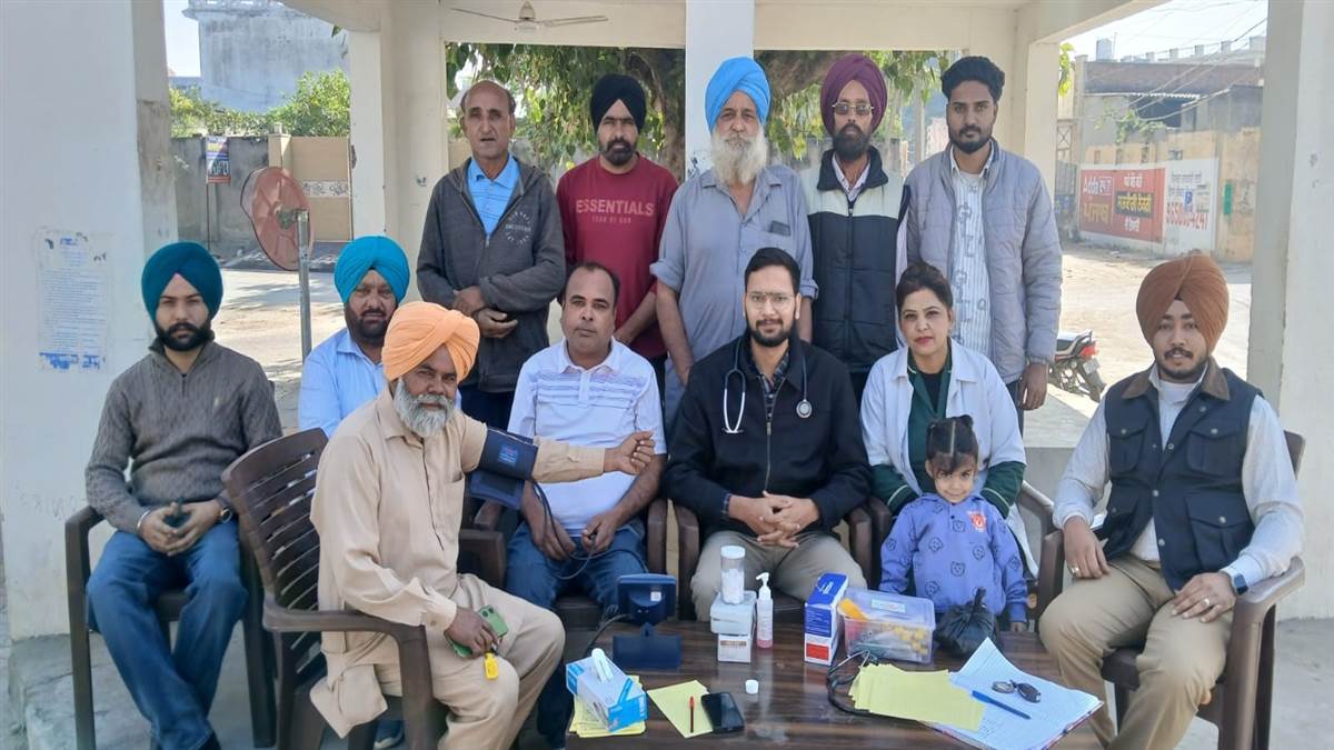 ਪੁੜੈਣ ’ਚ ਮੈਡੀਕਲ ਜਾਂਚ ਕੈਂਪ ਲਾਇਆ