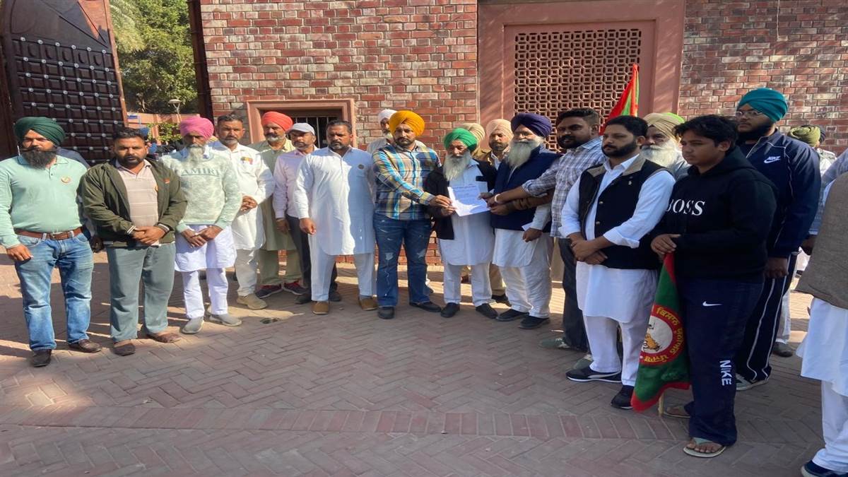 ਕ੍ਰਾਂਤੀਕਾਰੀ ਕਿਸਾਨ ਯੂਨੀਅਨ ਬਿਜਲੀ ਸੋਧ ਬਿੱਲ ਦੇ ਵਿਰੋਧ ’ਚ ਮੰਗ ਪੱਤਰ ਦਿੱਤਾ