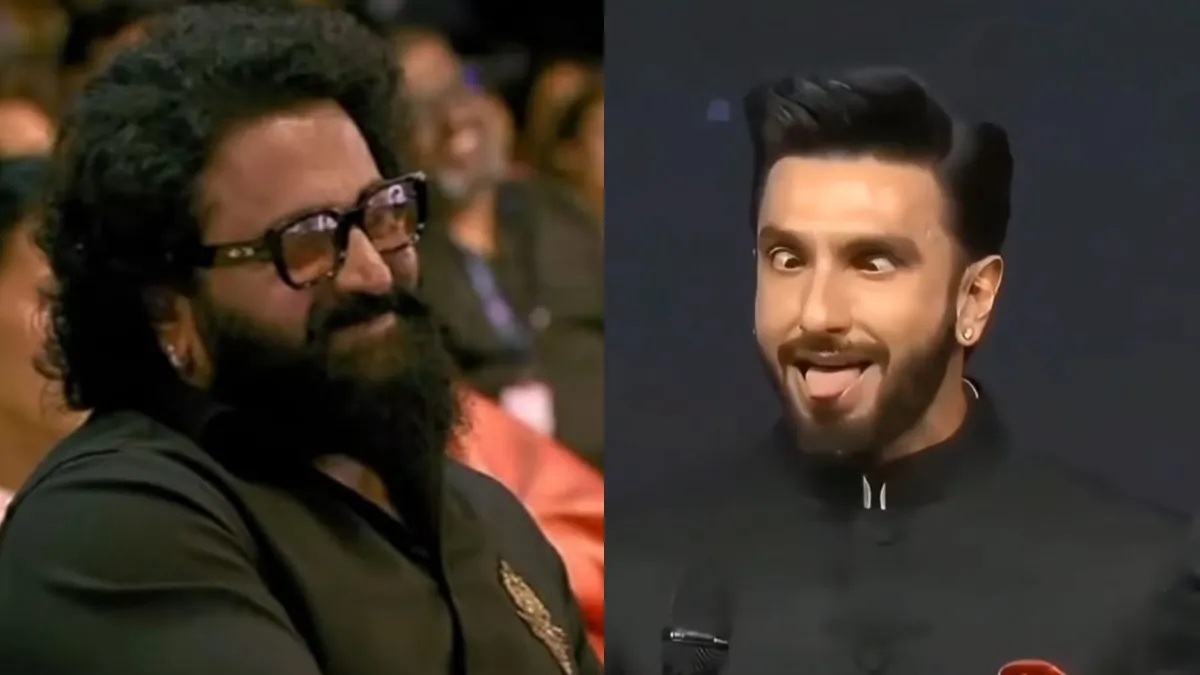 ਮਨ੍ਹਾ ਕਰਨ 'ਤੇ ਵੀ ਨਹੀਂ ਮੰਨੇ Ranveer Singh, 'ਕਾਂਤਾਰਾ' ਦੇ 'ਦੈਵਯ' ਦੀ ਨਕਲ ਉਤਾਰਨ ਤੋਂ ਪਹਿਲਾਂ Rishab Shetty ਨੇ ਦਿੱਤੀ ਸੀ ਚਿਤਾਵਨੀ!