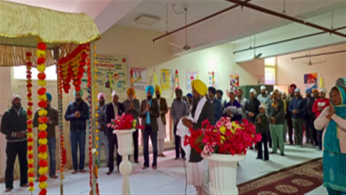 ਸਿਵਲ ਹਸਪਤਾਲ ’ਚ ਨਵੇਂ ਸਾਲ ’ਤੇ ਪਾਏ ਸ੍ਰੀ ਸੁਖਮਨੀ ਸਾਹਿਬ ਦੇ ਭੋਗ