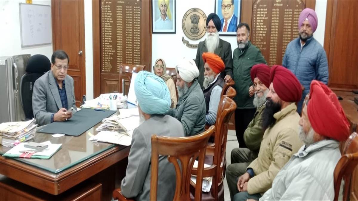 ਪੰਚਾਇਤ ਰਾਜ ਪੈਨਸ਼ਨਰਜ਼ ਯੂਨੀਅਨ ਦੇ ਵਫ਼ਦ ਨੇ ਅਧਿਕਾਰੀਆਂ ਨੂੰ ਮੰਗਾਂ ਬਾਰੇ ਜਾਣੂ ਕਰਵਾਇਆ