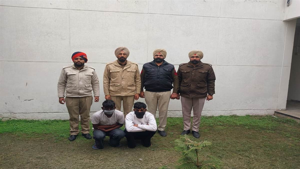 10 ਗ੍ਰਾਮ ਹੈਰੋਇਨ ਸਮੇਤ ਦੋ ਕਾਬੂ