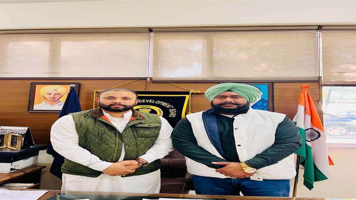 ਚੇਅਰਮੈਨ ਗੋਲਡੀ ਨੂੰ ਮਿਲੇ ਸਟੇਟ ਜੁਆਇੰਟ ਸੈਕਟਰੀ ਯੂਥ ਵਿੰਗ