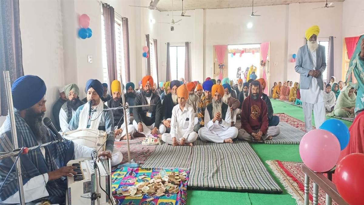 ਪ੍ਰਕਾਸ਼ ਪੁਰਬ ਨੂੰ ਸਮਰਪਿਤ ਨਗਰ ਕੀਰਤਨ ਸਜਾਇਆ