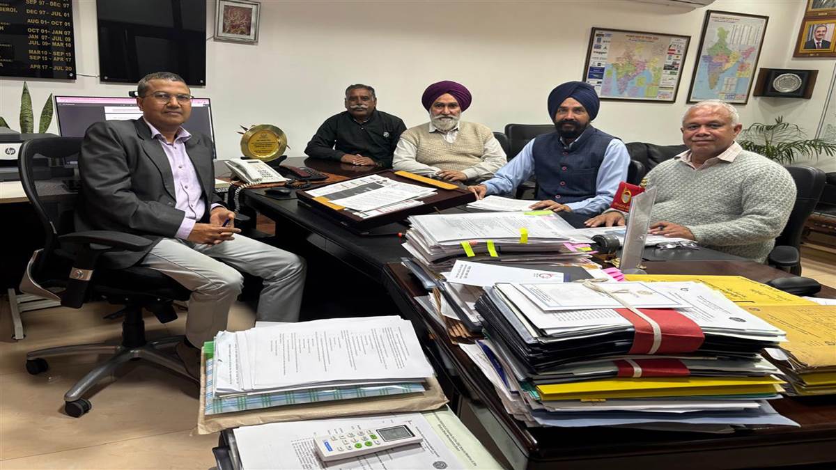 ਇੰਟਕ ਤੇ ਸਾਂਝਾ ਮੋਰਚਾ ਦੀ ਬੀਬੀਐੱਮਬੀ ਦੇ ਚੇਅਰਮੈਨ ਨਾਲ ਬੈਠਕ