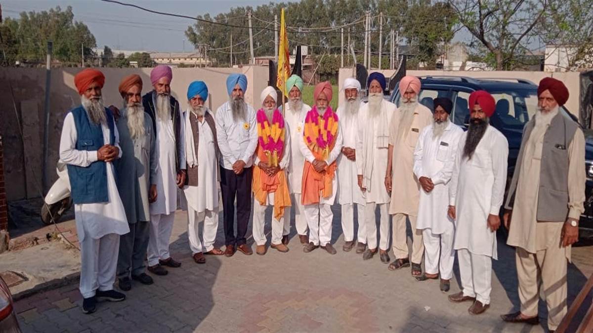 ਜੇਲ੍ਹ 'ਚੋ ਰਿਹਾਅ ਹੋਏ ਕਿਸਾਨ ਆਗੂ ਜੱਸਾ ਸਿੰਘ ਕੱਦਗਿੱਲ ਦਾ ਜਥੇਬੰਦੀ ਨੇ ਕੀਤਾ ਸਨਮਾਨ