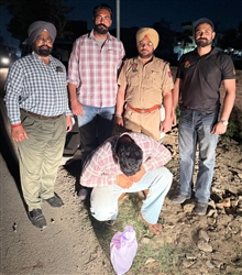 ਹੈਰੋਇਨ ਸਮੇਤ ਇਕ ਜਣਾ ਕਾਬੂ