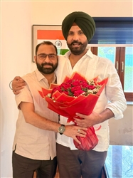 ਕਾਂਗਰਸ ਦੇ ਸੂਬਾ ਪ੍ਰਧਾਨ ਰਾਜਾ ਵੜਿੰਗ ਨੂੰ ਮਿਲੇ ਮੁਹੰਮਦ ਗੁਲਾਬ