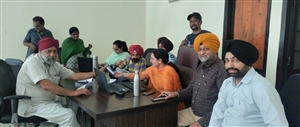 ਹੈਲਥ ਕਾਰਡ ਬਣਾਉਣ ਲਈ ਕੈਂਪ ਲਾਇਆ
