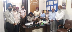 ਹਰਵਿੰਦਰਪਾਲ ਸਿੰਘ ਨੇ ਸੀਐੱਚਸੀ ਸਰਹਾਲੀ ’ਚ ਚੀਫ ਫਾਰਮੇਸੀ ਅਫ਼ਸਰ ਦਾ ਅਹੁਦਾ ਸੰਭਾਲਿਆ
