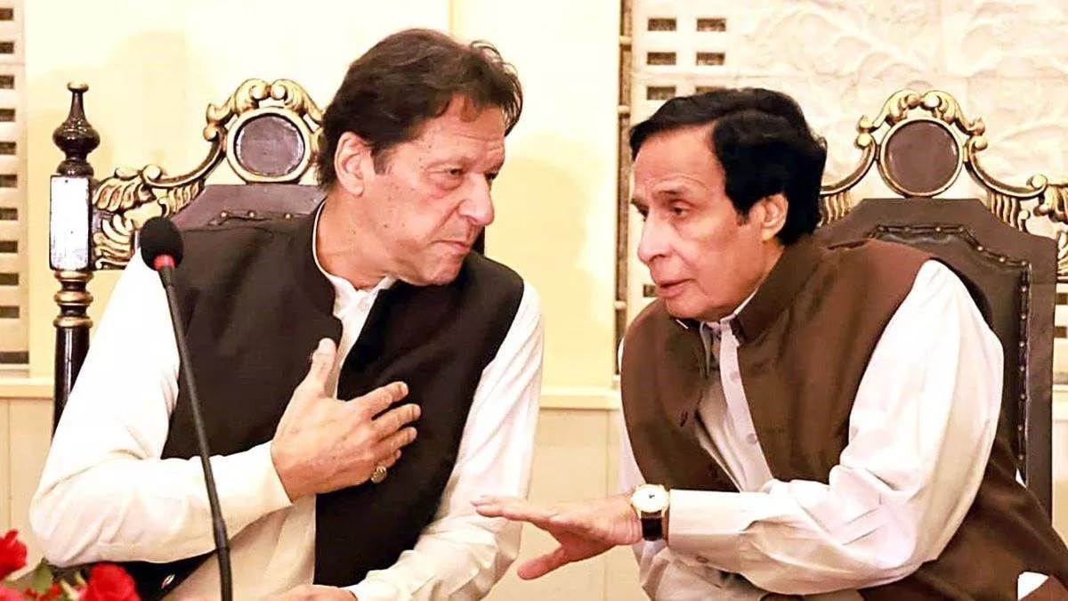 Security forces dragged Imran Khan s party president Parvez Elahi from his house