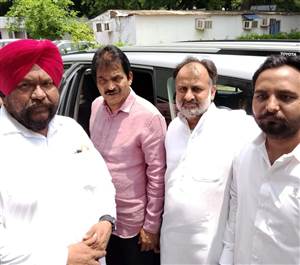 ਮਨਜੀਤ ਹੰਸਪਾਲ ਵਲੋਂ ਏਆਈਸੀਸੀ ਦੇ ਜਨਰਲ ਸਕੱਤਰ ਵੇਣੂ ਗੋਪਾਲ ਨਾਲ ਮੁਲਾਕਾਤ