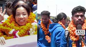 CWG 2026 : ਤਮਗਾ ਜੇਤੂ ਖਿਡਾਰੀਆਂ ਦਾ ਘਰ ਵਾਪਸੀ ’ਤੇ ਸ਼ਾਨਦਾਰ ਸਵਾਗਤ, ਦਿਲ ਨੂੰ ਛੂਹ ਲੈਣ ਵਾਲਾ ਵੀਡੀਓ ਵਾਇਰਲ