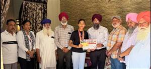 ਕੱਥੂਨੰਗਲ ਦੀ ਬੇਟੀ ਹਰਲੀਨ ਕੌਰ ਨੇ ਕੀਤਾ ਨਾਂ ਰੋਸ਼ਨ