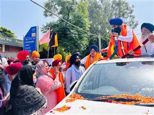 ਮੀਰੀ-ਪੀਰੀ ਖ਼ਾਲਸਾ ਮਾਰਚ ਦਾ ਸ਼ਰਧਾ ਨਾਲ ਸਵਾਗਤ