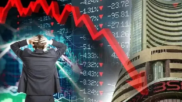 Share Market Closed: ਫਿਰ ਧੜੰਮ ਹੋਇਆ ਬਾਜ਼ਾਰ, ਸੈਂਸੇਕਸ 374 ਅੰਕ ਡਿੱਗਿਆ; ਨਿਫਟੀ 23,950 ਤੋਂ ਹੇਠਾਂ ਬੰਦ