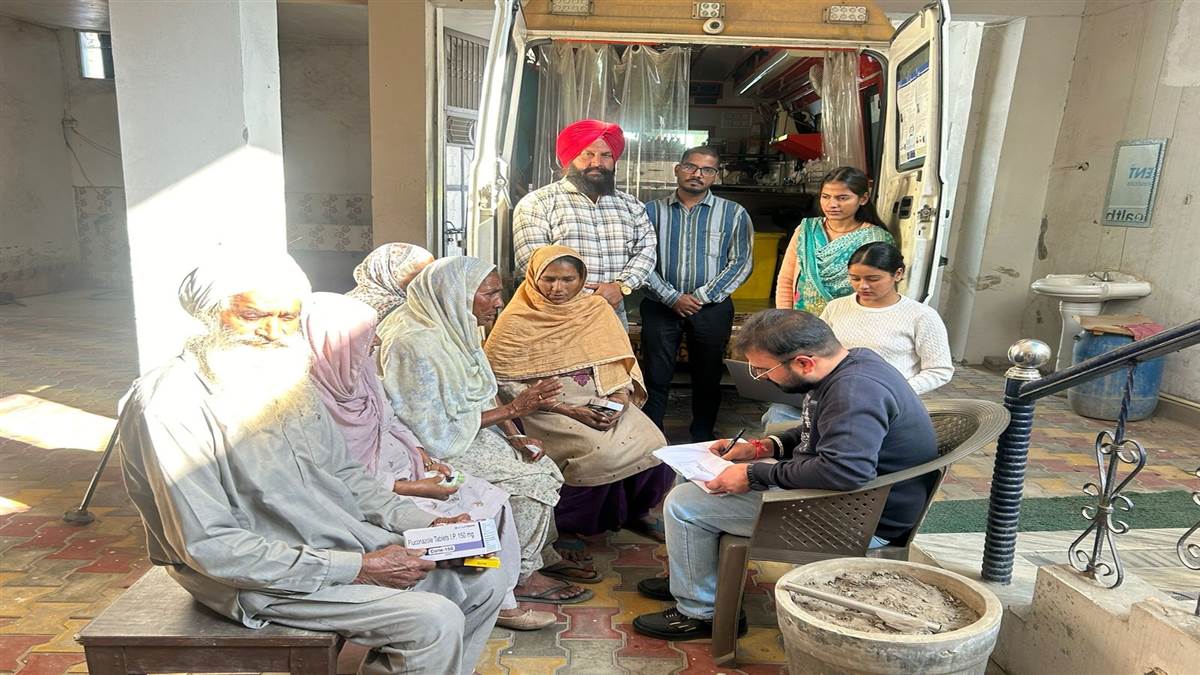 ਸੈਂਟਰੀਏਟ ਫਾਰਮਾ ਸਿਊਟੀਕਲਸ ਫੈਕਟਰੀ ਵੱਲੋਂ ਮੁਫ਼ਤ ਮੈਡੀਕਲ ਕੈਂਪ ਲਾਏ