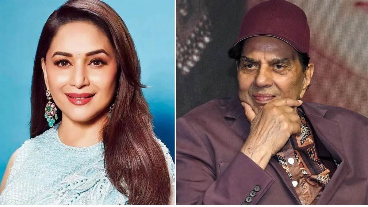 Madhuri Dixit ਨੇ ਕੀਤਾ ਧਰਮਿੰਦਰ ਨੂੰ ਯਾਦ, 'ਹੀ-ਮੈਨ' ਬਾਰੇ ਬੋਲੀ- 'ਉਨ੍ਹਾਂ ਵਰਗਾ ਹੋਰ ਕੋਈ ਨਹੀਂ'
