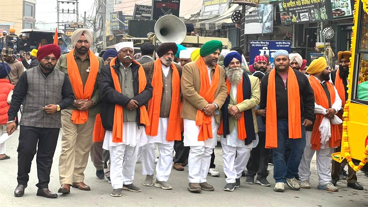 ਪ੍ਰਕਾਸ਼ ਪੁਰਬ ਸਬੰਧੀ ਸ਼ਾਹਕੋਟ ‘ਚ ਸਜਾਇਆ ਨਗਰ ਕੀਰਤਨ