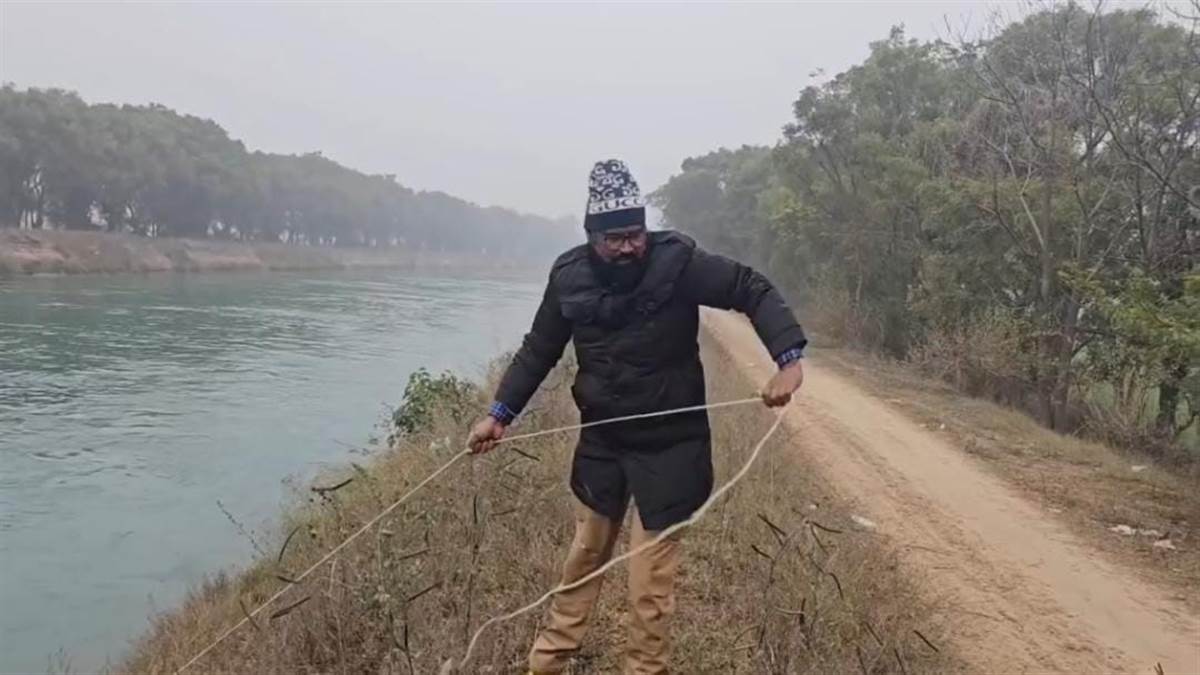 ਨਹਿਰ ’ਚ ਡੁੱਬ ਰਹੇ ਨੌਜਵਾਨ ਦੀ ਗੋਤਾਖੋਰ ਨੇ ਬਚਾਈ ਜਾਨ