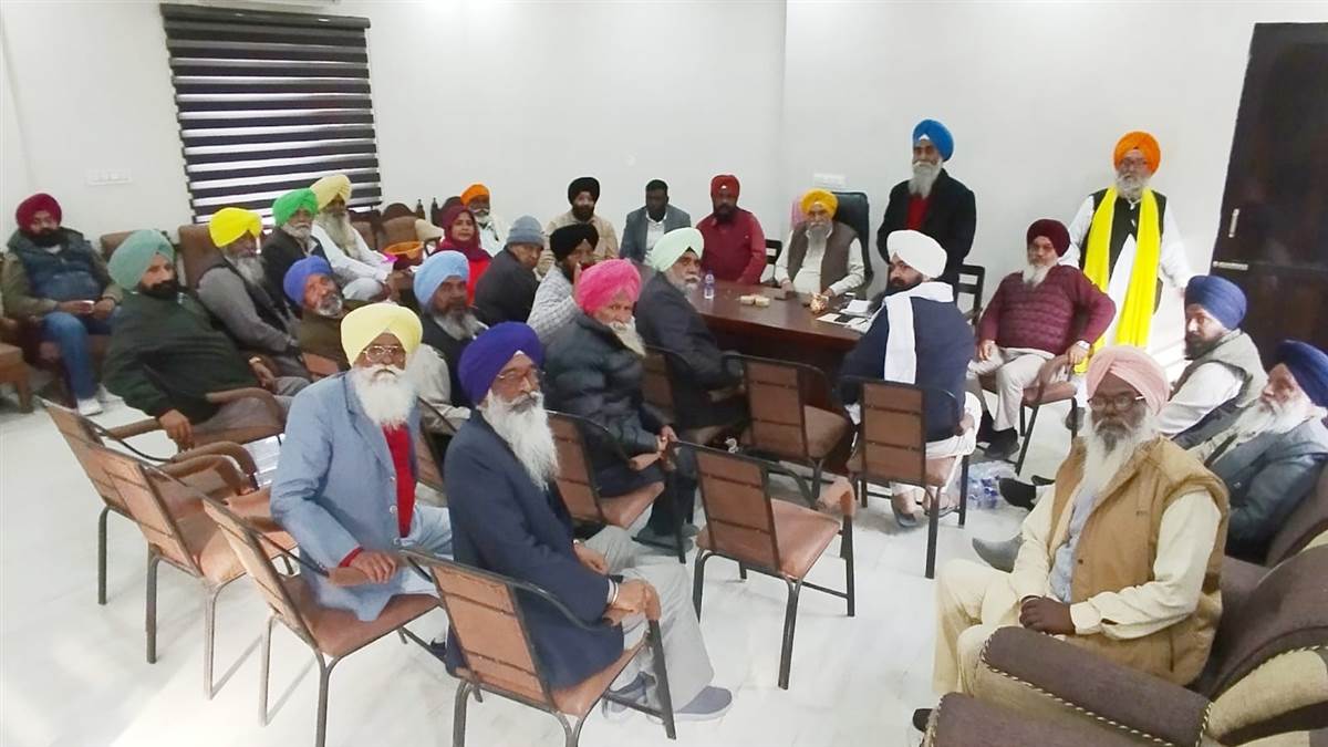ਪੰਜੋਖਰਾ ਸਾਹਿਬ ਤੋਂ ਆਉਣ ਵਾਲੇ ਨਗਰ ਕੀਰਤਨ ਸਬੰਧੀ ਕੀਤੀਆਂ ਵਿਚਾਰਾਂ