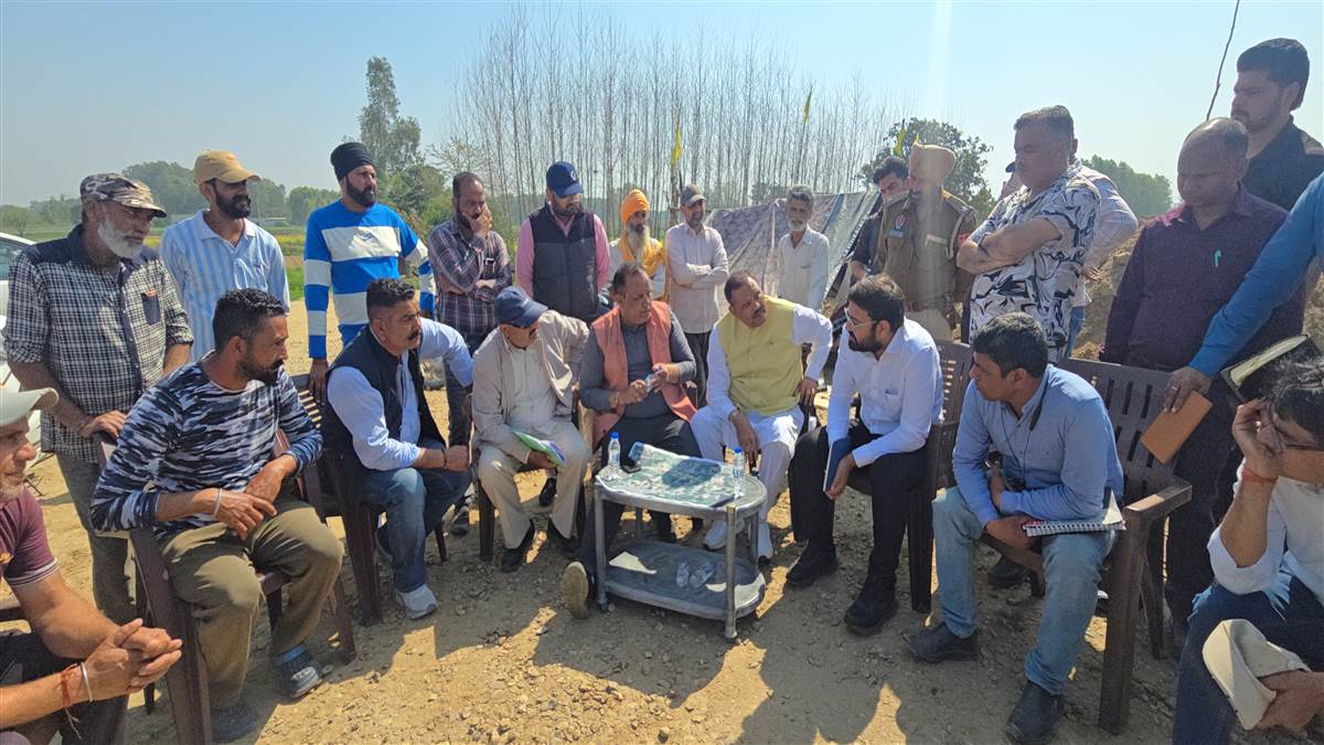 ਬੱਸੀ ਗੁਲਾਮ ਹੁਸੈਨ ਦੇ ਪਿੰਡ ਵਾਸੀਆਂ ਦਾ 77 ਦਿਨਾਂ ਦਾ ਧਰਨਾ ਖਤਮ