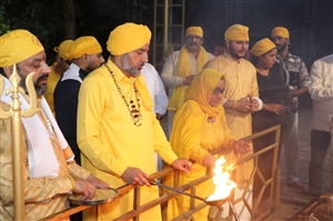ਸ੍ਰੀ ਹਨੂੰਮਾਨ ਜੀ ਦੇ ਜਨਮ ਦਿਵਸ ਦੀ ਯਾਦ ’ਚ ਮਾਂ ਬਗਲਾਮੁਖੀ ਧਾਮ ਵਿਖੇ ਯੱਗ ਕਰਵਾਇਆ