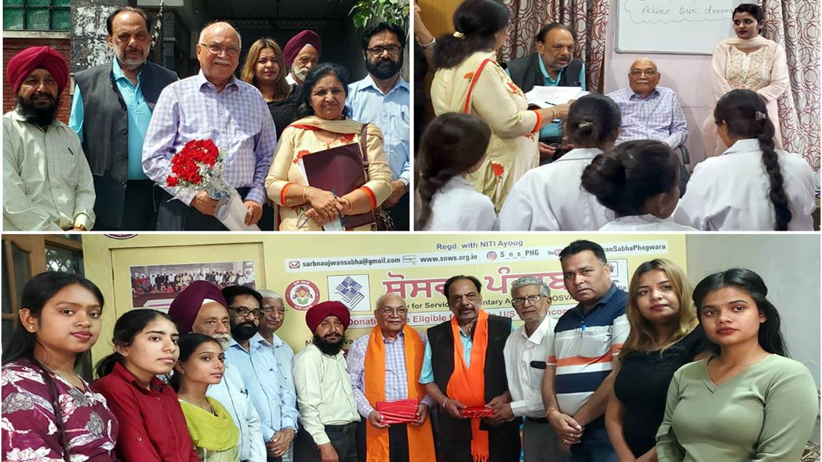 ਸਰਬ ਨੌਜਵਾਨ ਸਭਾ ਦਾ ਉਪਰਾਲਾ ਸ਼ਲਾਘਾਯੋਗ : ਡਾ. ਗੋਇਲ