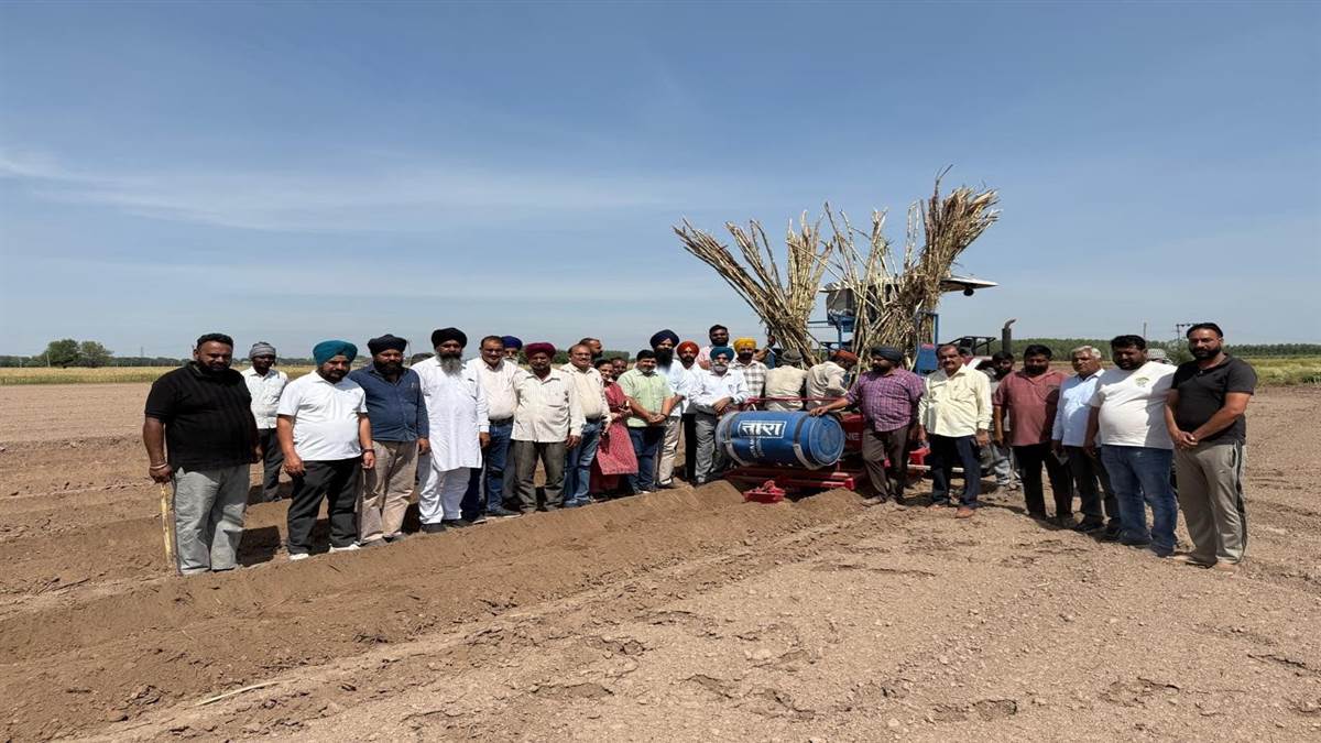 ਪਾਣੀ ਬਚਾਉਣ ਲਈ ਗੰਨੇ ਦੀ ਕਾਸ਼ਤ ਲਈ ਕੀਤਾ ਲਾਮਬੰਦ