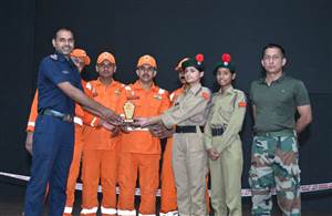 ਐੱਨਡੀਆਰਐੱਫ ਨੇ ਆਫ਼ਤ ਪ੍ਰਬੰਧਨ ਸਿਖਲਾਈ ਕੈਪਸੂਲ ਦਾ ਕੀਤਾ ਪ੍ਰਬੰਧ