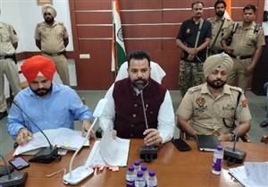 ਪੰਜਾਬ ਰਾਜ ਘੱਟ ਗਿਣਤੀ ਕਮਿਸ਼ਨ ਦੇ ਚੇਅਰਮੈਨ ਜਤਿੰਦਰ ਮਸੀਹ ਗੌਰਵ ਨੇ ਪ੍ਰਸ਼ਾਸਨਿਕ ਅਧਿਕਾਰੀਆਂ ਨਾਲ ਕੀਤੀ ਅਹਿਮ ਮੀਟਿੰਗ