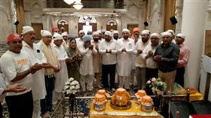 ਸ੍ਰੀ ਗੁਰੂ ਰਵਿਦਾਸ ਭਵਨ ਪੁੱਜੇ ਪਾਵਨ ਕਲਸ਼, ਸੰਗਤ ਵੱਲੋਂ ਸ਼ਾਨਦਾਰ ਸਵਾਗਤ