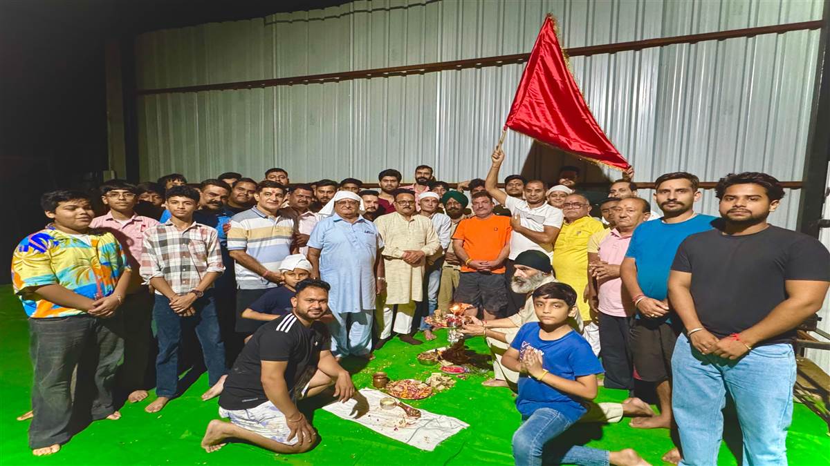 ਸ਼੍ਰੀ ਰਾਮਲੀਲਾ ਡਰਾਮਾਟਿਕ ਕਲੱਬ ਨੇ ਭੂਮੀ ਪੂਜਨ ਕੀਤਾ