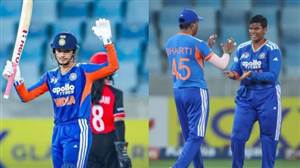 Women Asia Cup 2026 : ਮੰਧਾਨਾ ਦੇ ਸੈਂਕੜੇ ਤੋਂ ਬਾਅਦ ਗੇਂਦਬਾਜ਼ਾਂ ਨੇ ਉਡਾਏ ਹਾਂਗਕਾਂਗ, ਚੀਨ ਦੇ ਹੋਸ਼; ਜਿੱਤ ਦਰਜ ਕਰ ਕੇ ਸੈਮੀਫਾਈਨਲ ’ਚ ਪਹੁੰਚੀ ਟੀਮ ਇੰਡੀਆ