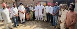 ਕੁਲਵੰਤ ਸਿੰਘ ਟਿੱਬਾ ਨੇ ਦਿੱਤੀ ਪੀੜਤ ਪਰਿਵਾਰ ਨੂੰ ਵਿੱਤੀ ਮਦਦ