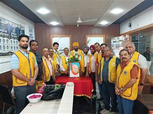 ਲਾਇਨਜ਼ ਕਲੱਬ ਫ਼ਰੀਦਕੋਟ ਵਿਸ਼ਾਲ ਨੇ ਮਨਾਇਆ ਮਹਾਤਮਾ ਗਾਂਧੀ ਦਾ ਜਨਮ ਦਿਹਾੜਾ