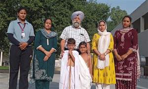 ਗੁਰੂ ਤੇਗ ਬਹਾਦਰ ਪਬਲਿਕ ਸਕੂਲ ’ਚ ਮਨਾਈ ਗਾਂਧੀ ਜੈਅੰਤੀ